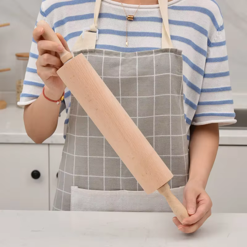 Rouleau à pâtisserie en bois rouleau de pâte professionnel rouleau à pâtisserie antiadhésif pour pât