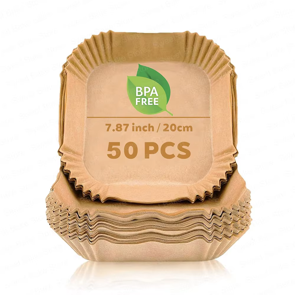 Papier de cuisson pour friteuse à air chaud, pour Ninja AF180EU et AF140EU 4,7l, Philips 6,2l NA230,