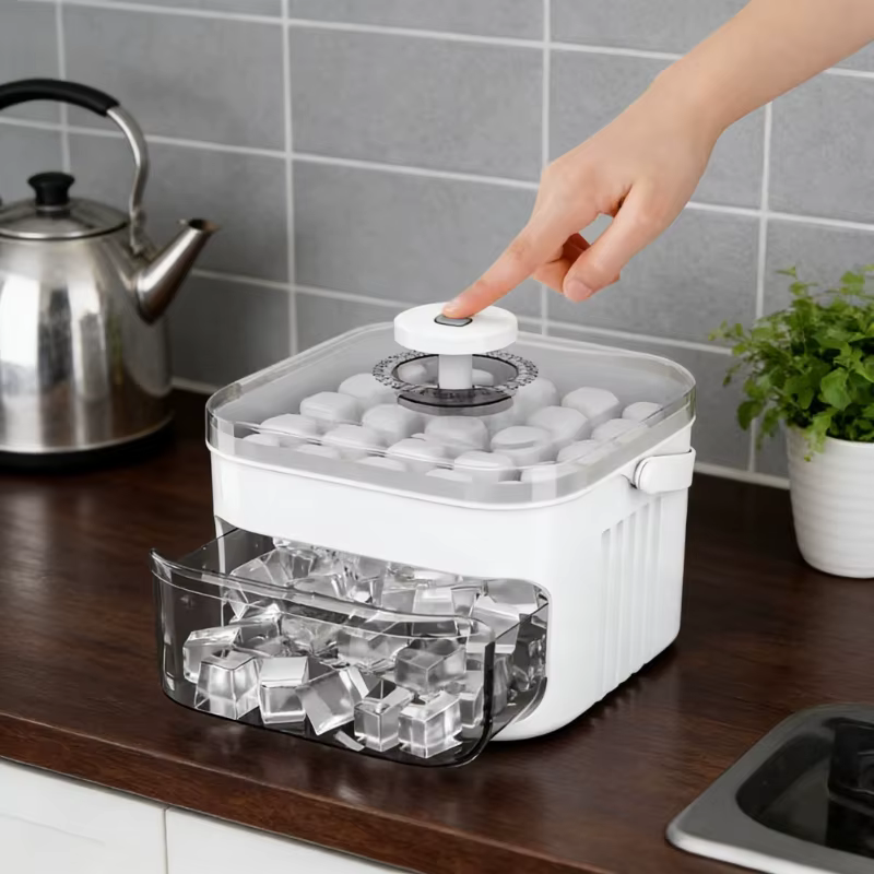Moule à glaçons à 50 grilles, grande capacité, machine à glaçons réutilisable, qualité alimentaire d