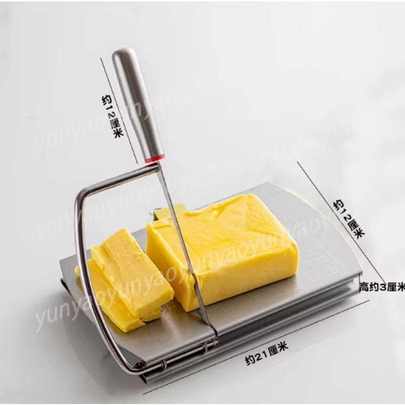 Trancheuse à fromage en acier inoxydable, outil de découpe de jambon, gadgets de cuisine durables po