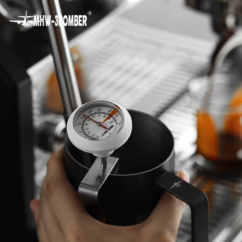 MHW-3BOMÉRO 0 à 100 ℃   Thermomètre à cadran pour cafetière, pichet à mousse de lait, café professio
