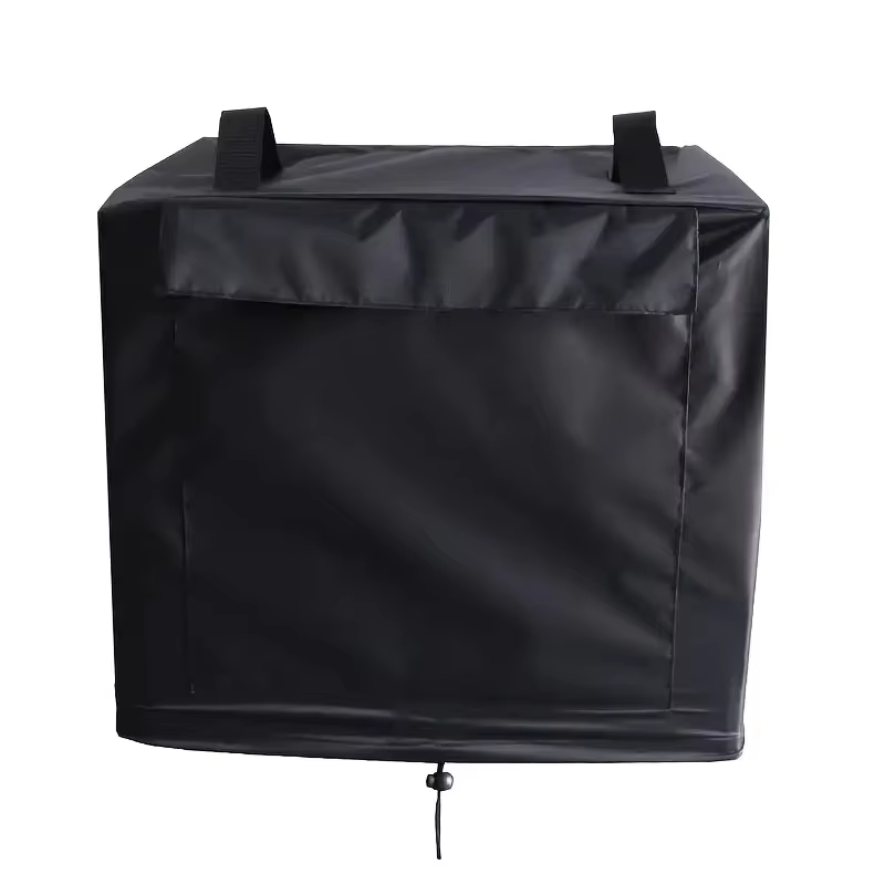 Housse de gril à feu en bois Ninja avec poches, protection durable pour four à pizza d'extérieur pou