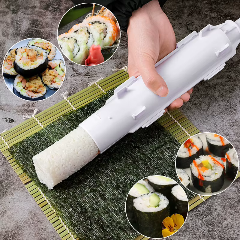 Machine à Sushi rapide, rouleau, moule à riz, légumes, viande, Gadgets de roulement, bricolage, appa