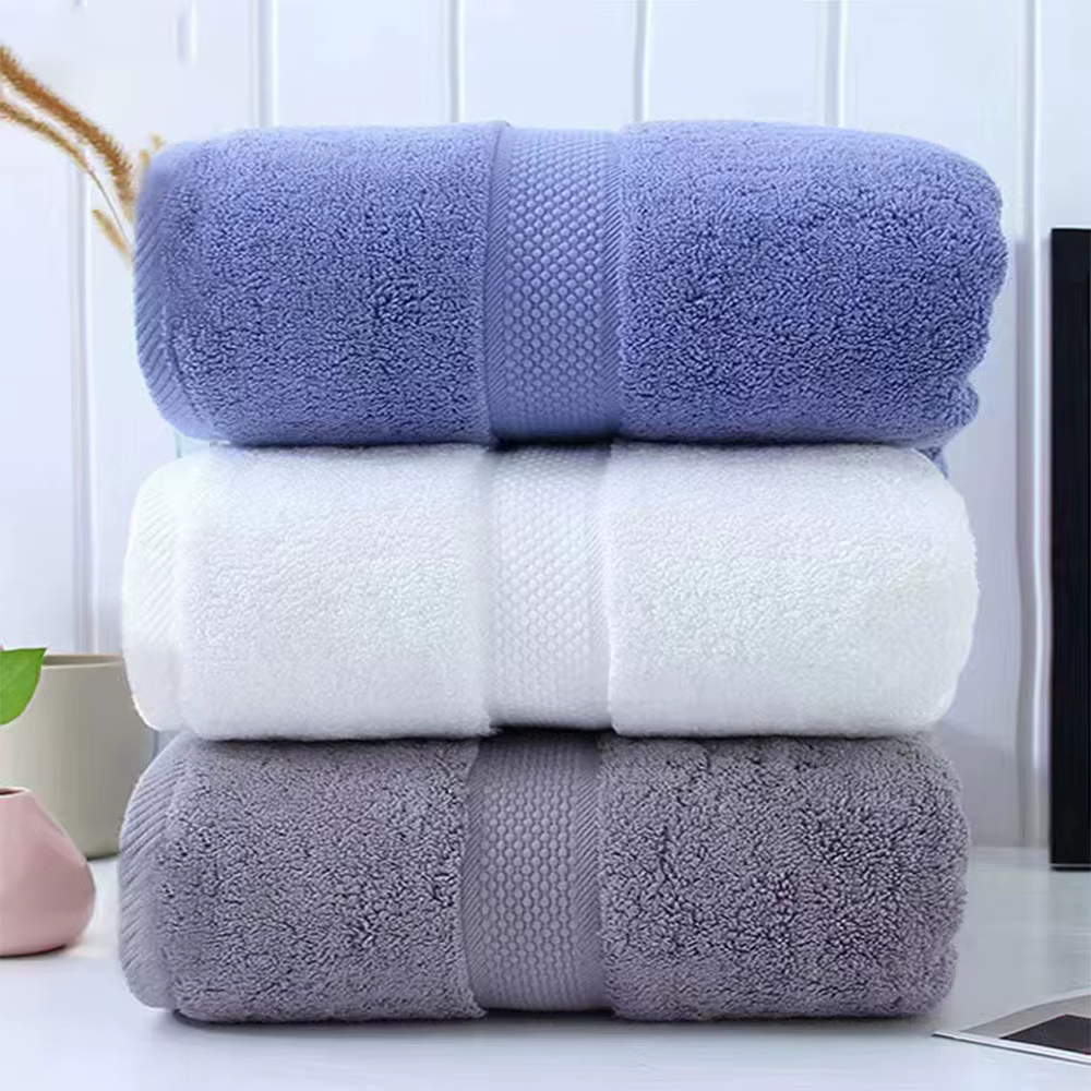 Essuie-mains luxueux en coton égyptien, très absorbant, collection de serviettes de visage, très abs
