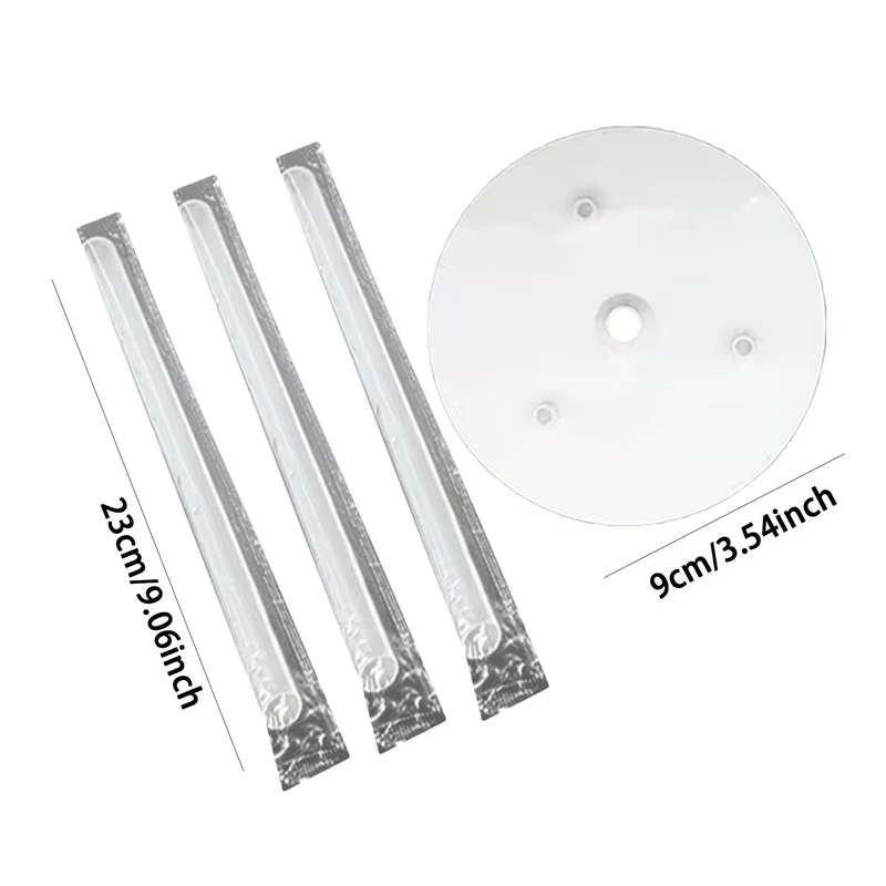Cadre de Support de gâteau multicouche, supports pratiques, moule rond, Support de Dessert, entretoi