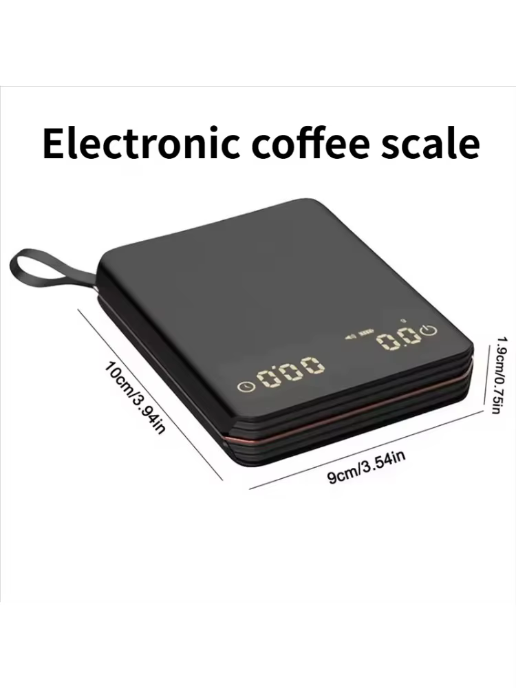 Balance de cuisine accessoires à café 2Kg/0.1G précision Rechargeable Portable balance à café de hau