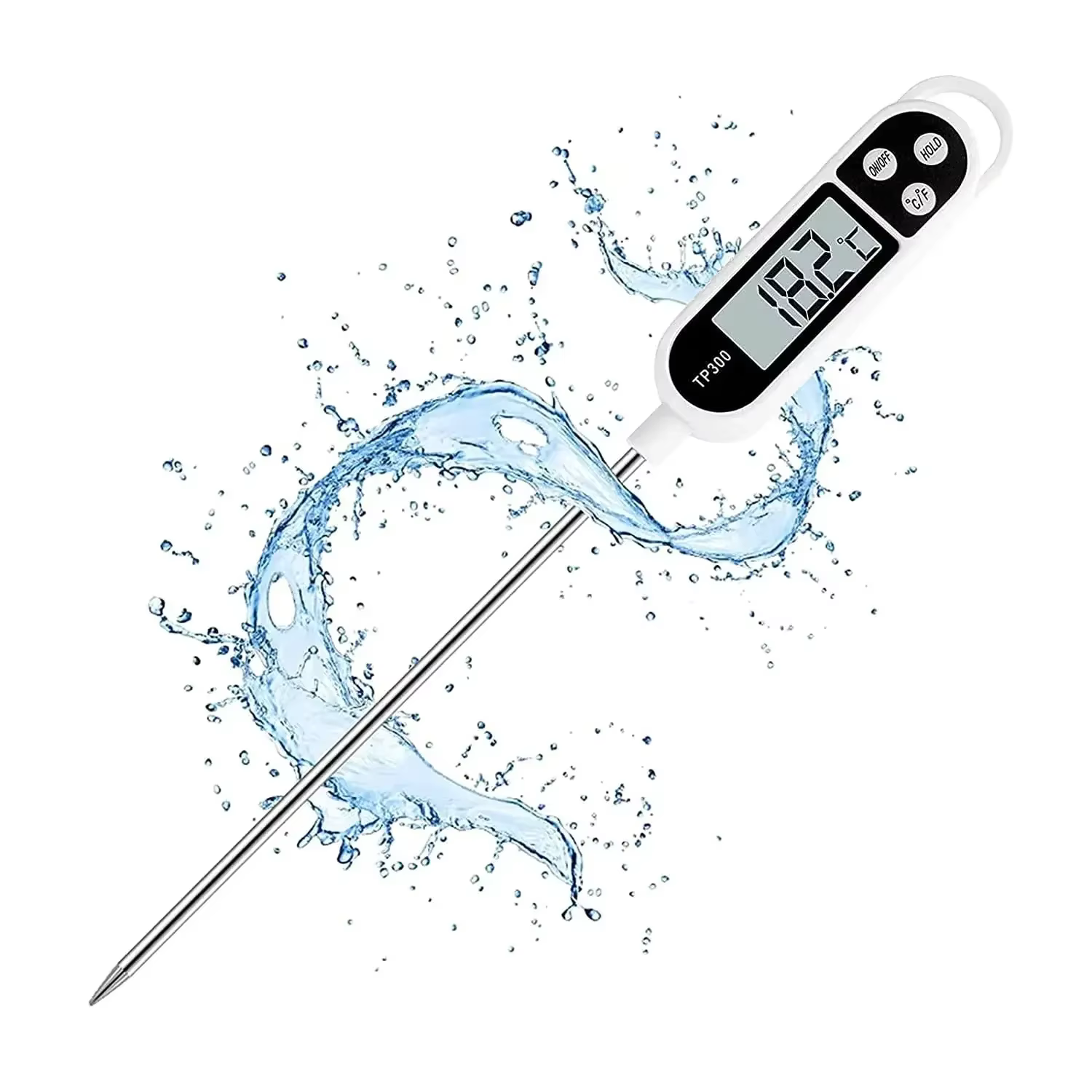 Thermomètre de cuisine numérique, lecture instantanée, sonde de température de la viande pour la cui