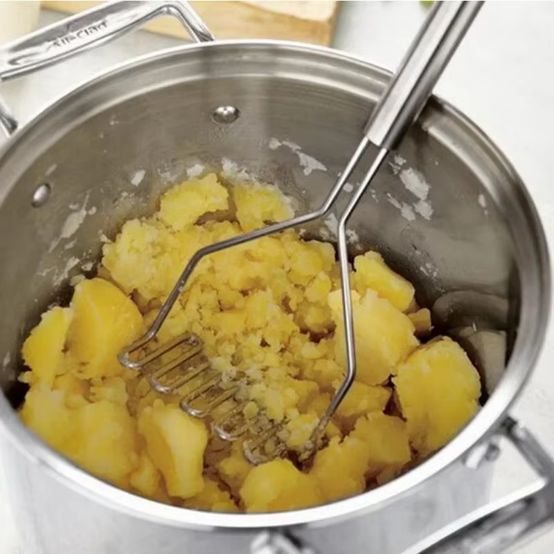 Gadget de cuisine en acier inoxydable, presse-purée de pommes de terre, outil de cuisine, purée de p