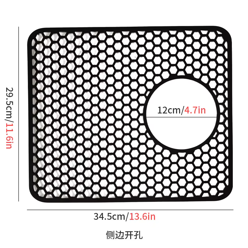 Protections pour évier de cuisine, tapis d'évier, tapis en silicone pour évier de cuisine, tapis pou