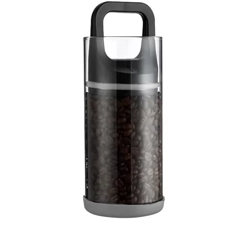 Boîtes de café pot scellé en verre pot de stockage scellé sous vide pour noix et collations récipien