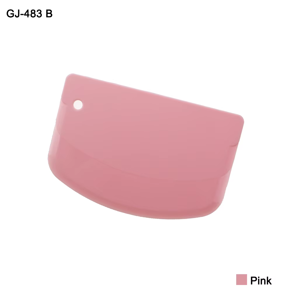 Spatule à crème à gâteau en plastique, 20G, 4 couleurs, couteau à pâte, coupe-beurre, grattoir de pâ