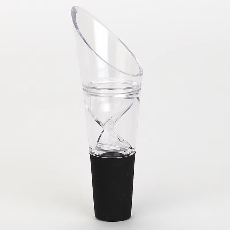 Mini aérateur de vin rouge, verseur de vin rotatif rapide à 360 degrés, bouchon de carafe pour boute