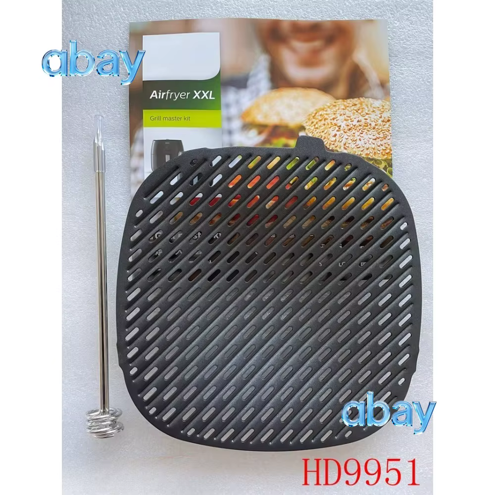 Pour Philips, gril de cuisson pour friteuse à air d'origine HD9951 HD9953 poêle à poisson, poêle à p