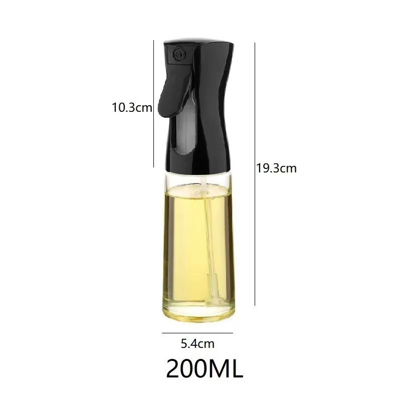 Spray d'huile pour la cuisson, bouteille distributrice d'huile d'olive, pulvérisateur, brume, vinaig