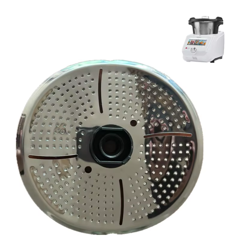Éplucheur de pommes de terre en acier inoxydable pour Monsieur Cuisine, tête de coupe, couvre-lame, 