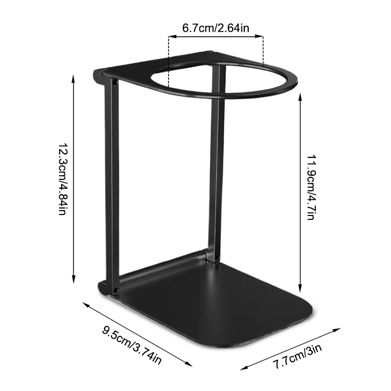 【M】 Support pour cafetière, support pour machine à expresso portable et pliable, support pour café d