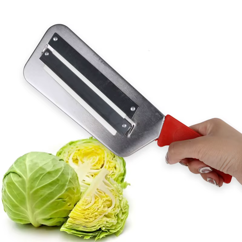 Trancheur de chou et d'oignon à double lame, trancheur de légumes, hachoir, broyeur, couteau de cuis