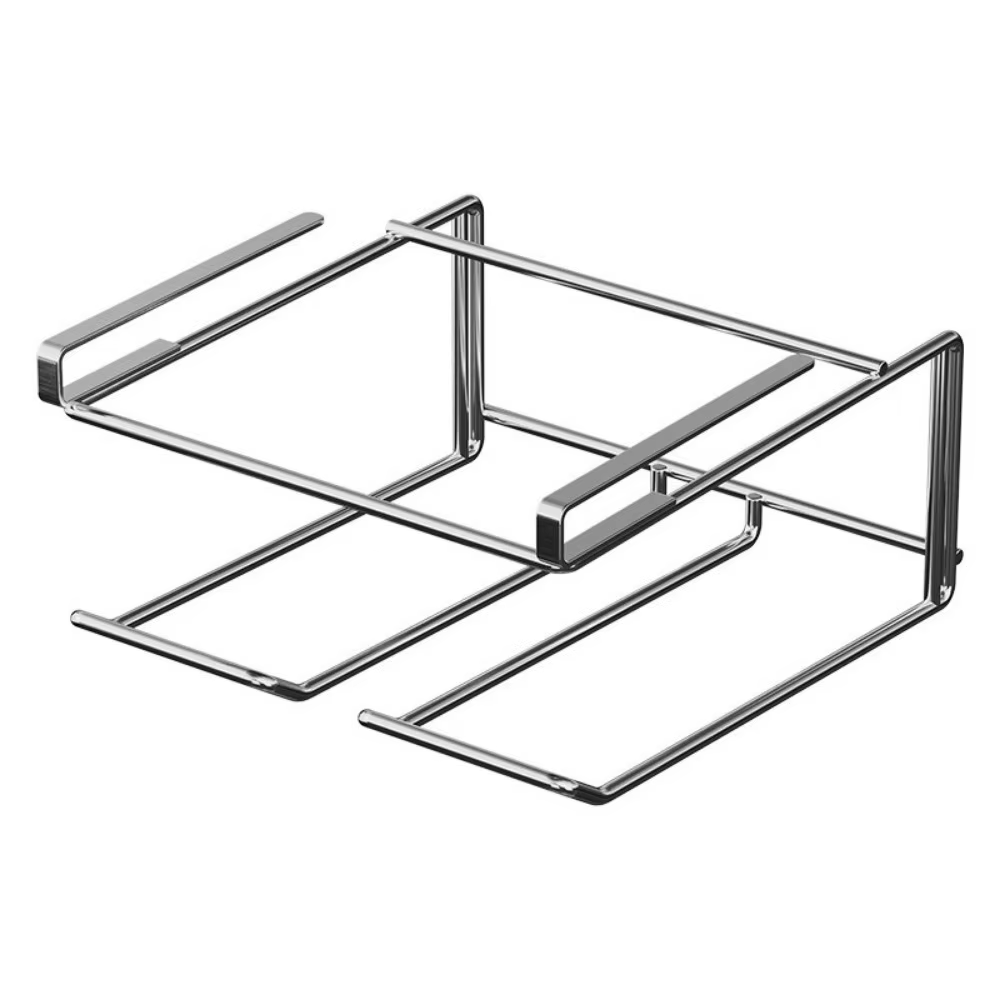 Support mural en acier inoxydable pour couvercles de casseroles, sans perçage, rangement pour couver