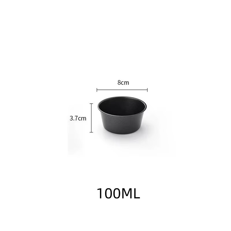 Moules à muffins 1/5 pièces 100/200 ml, moules à cupcakes compacts, pour friteuse à air, rangement e