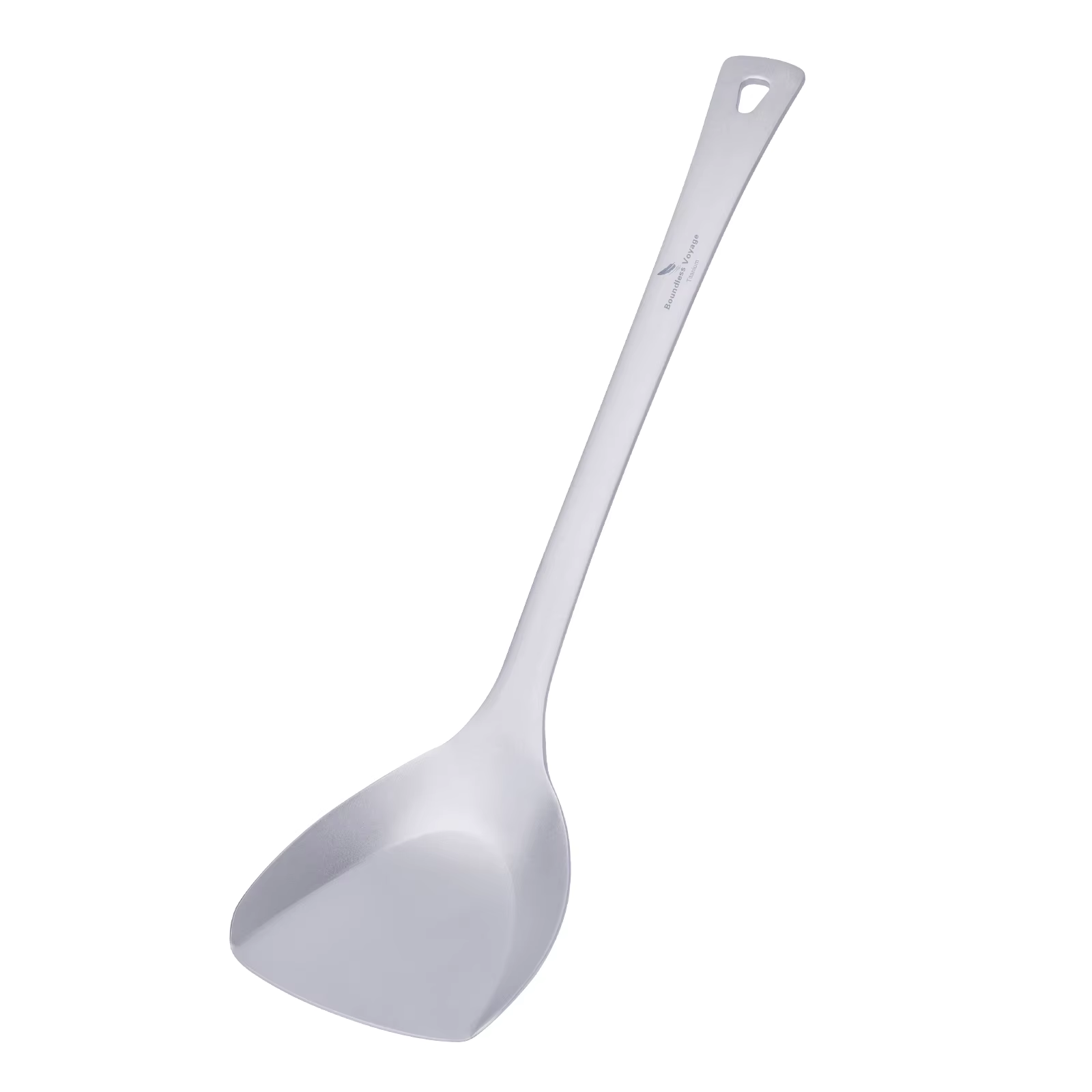 Spatule en titane Voyage sans limites, tourneur alimentaire ultraléger, ustensiles de cuisine légers