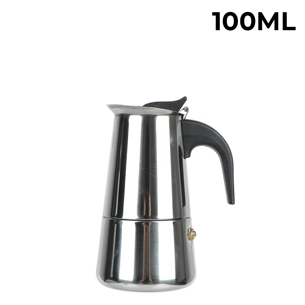 Cafetière Moka en acier inoxydable, cafetière pour cuisine, moka expresso Latte, filtre de cuisinièr