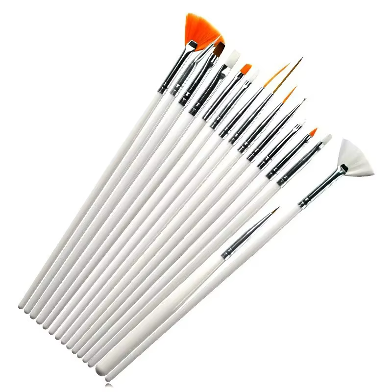 Pinceaux pour peinture de gâteau Fondant, 15 pièces/lot, pinceaux pour glaçage, pâtisserie, outils d