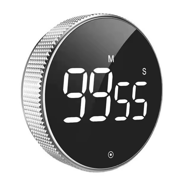 Minuteur de cuisine magnétique, minuteur numérique, minuteur rotatif manuel, minuteur de cuisson méc