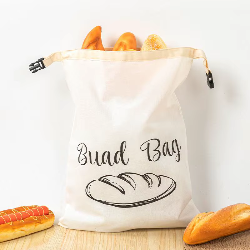 Sac à pain en cire d'abeille avec boucle à pression, pochette de conservation de la pâte, sacs de ra
