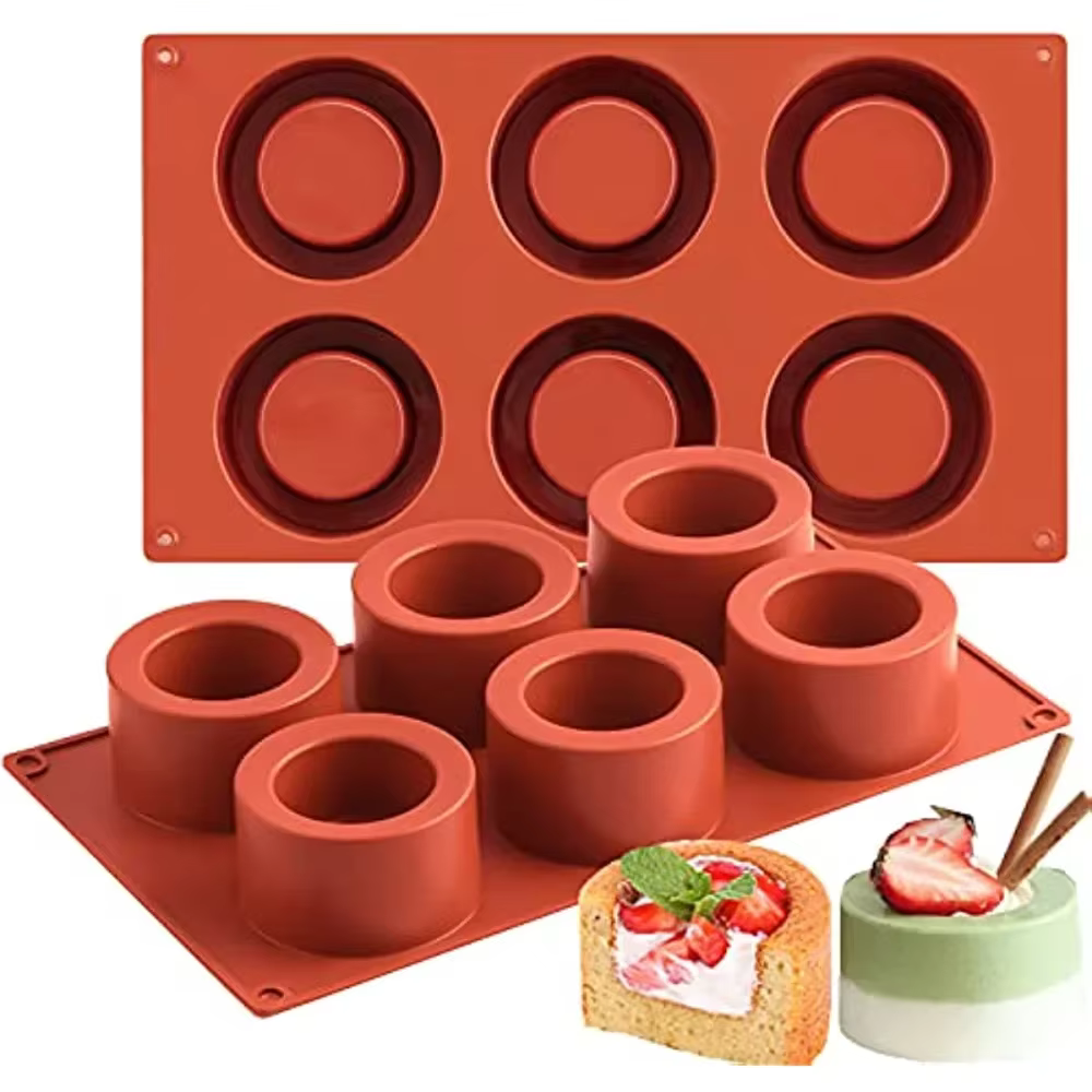 Moule à gâteau rond en Silicone, moules de décoration de gâteaux, outils de cuisson pour gâteaux, Mo