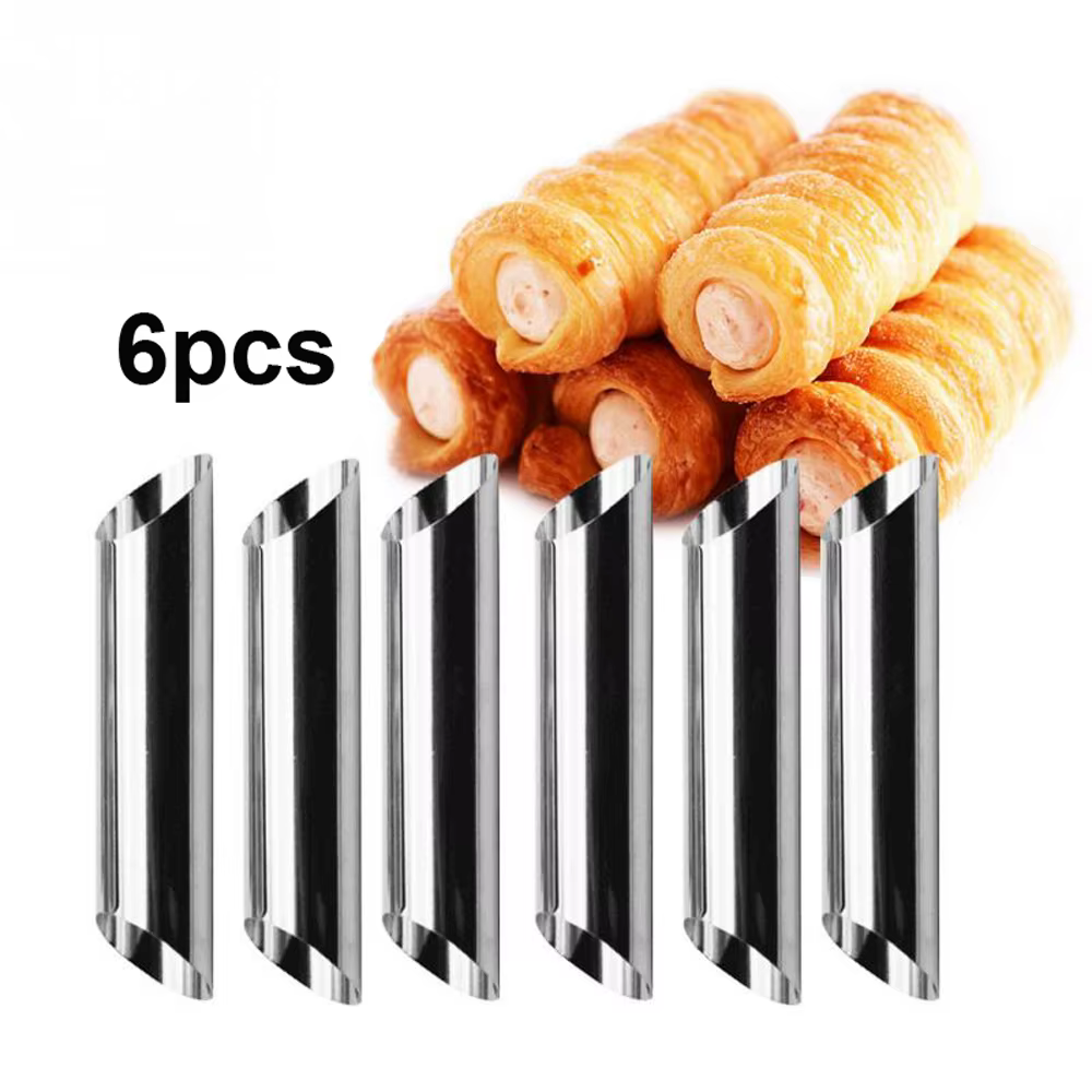 304 acier inoxydable pâtisserie Baki Cannoli formes de qualité alimentaire crème corne moule gâteau
