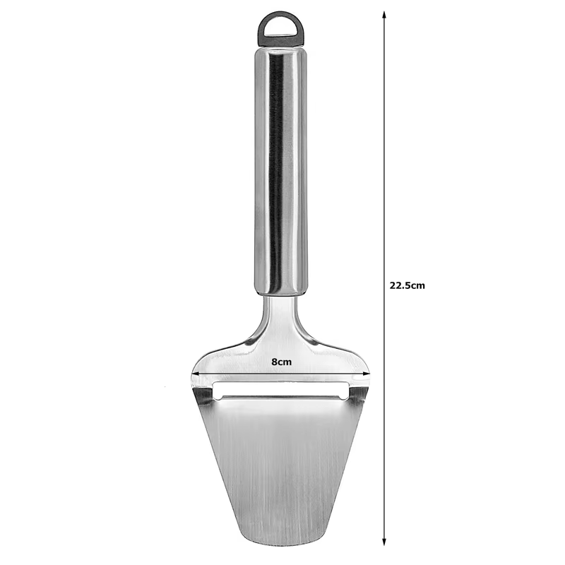 LMETJMA trancheuse à fromage en acier inoxydable coupe-fromage avion robuste