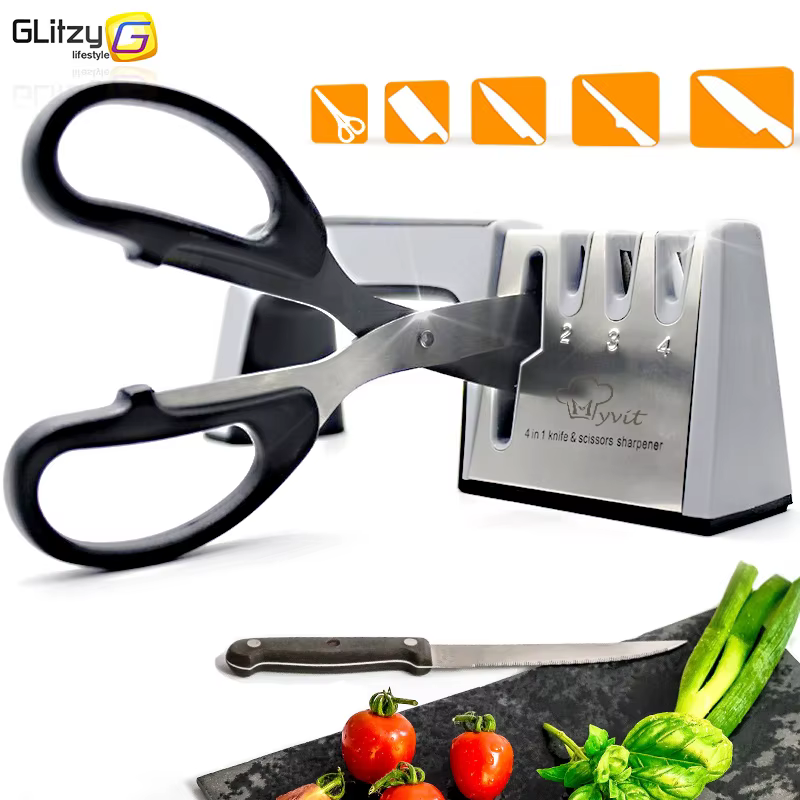Affûteur de couteaux Machine à affûter professionnelle à 4 étages