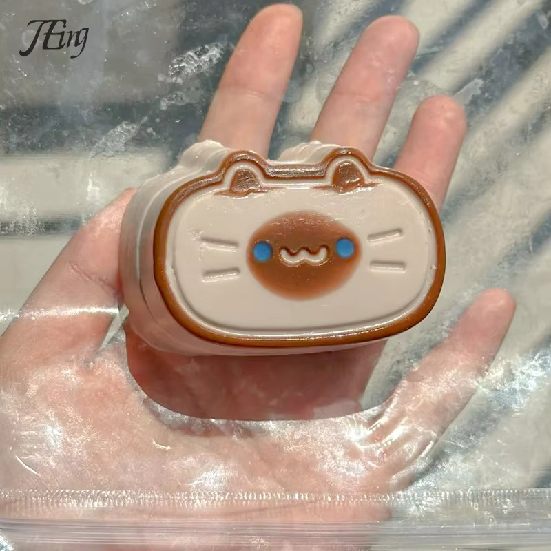 Moule en silicone à 4 cavités en forme de chat pour gâteau au fromage