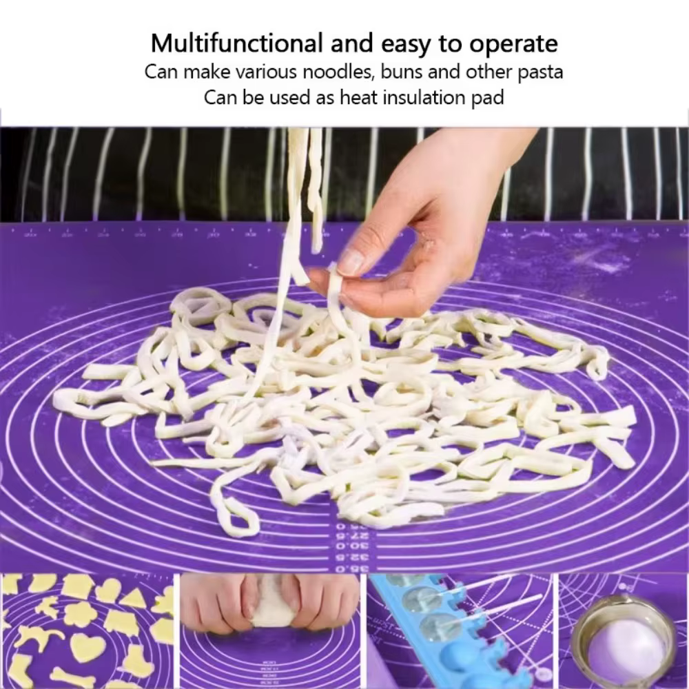 Tapis de pâtisserie en Silicone antidérapant