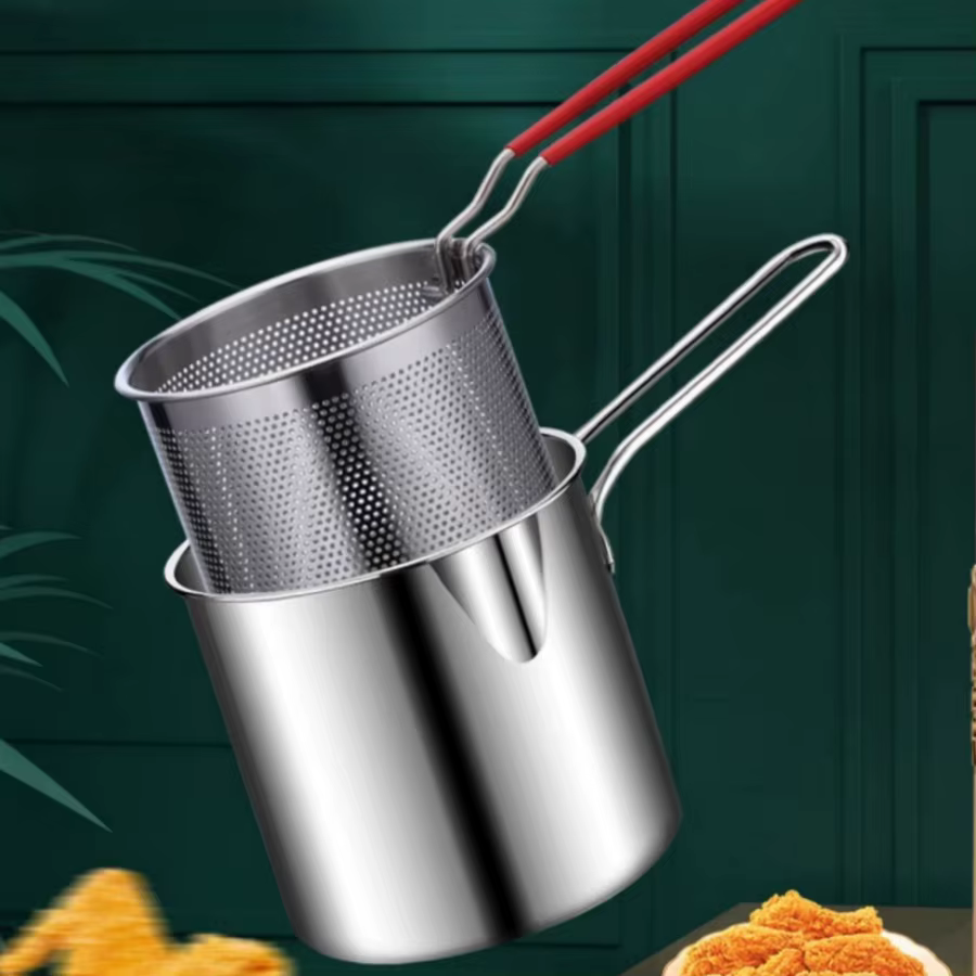 Support de filtre pour friteuse compacte en acier inoxydable