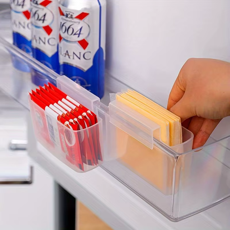 Organisateur de tranches de fromage suspendu pour réfrigérateur