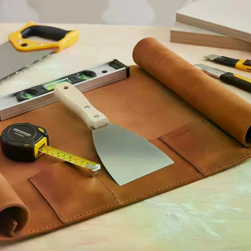 Ensemble de couteaux à mastic, lames en acier inoxydable épais résistantes à la rouille, manches en bois, pour la réparation des cloisons sèches et la rénovation de la maison