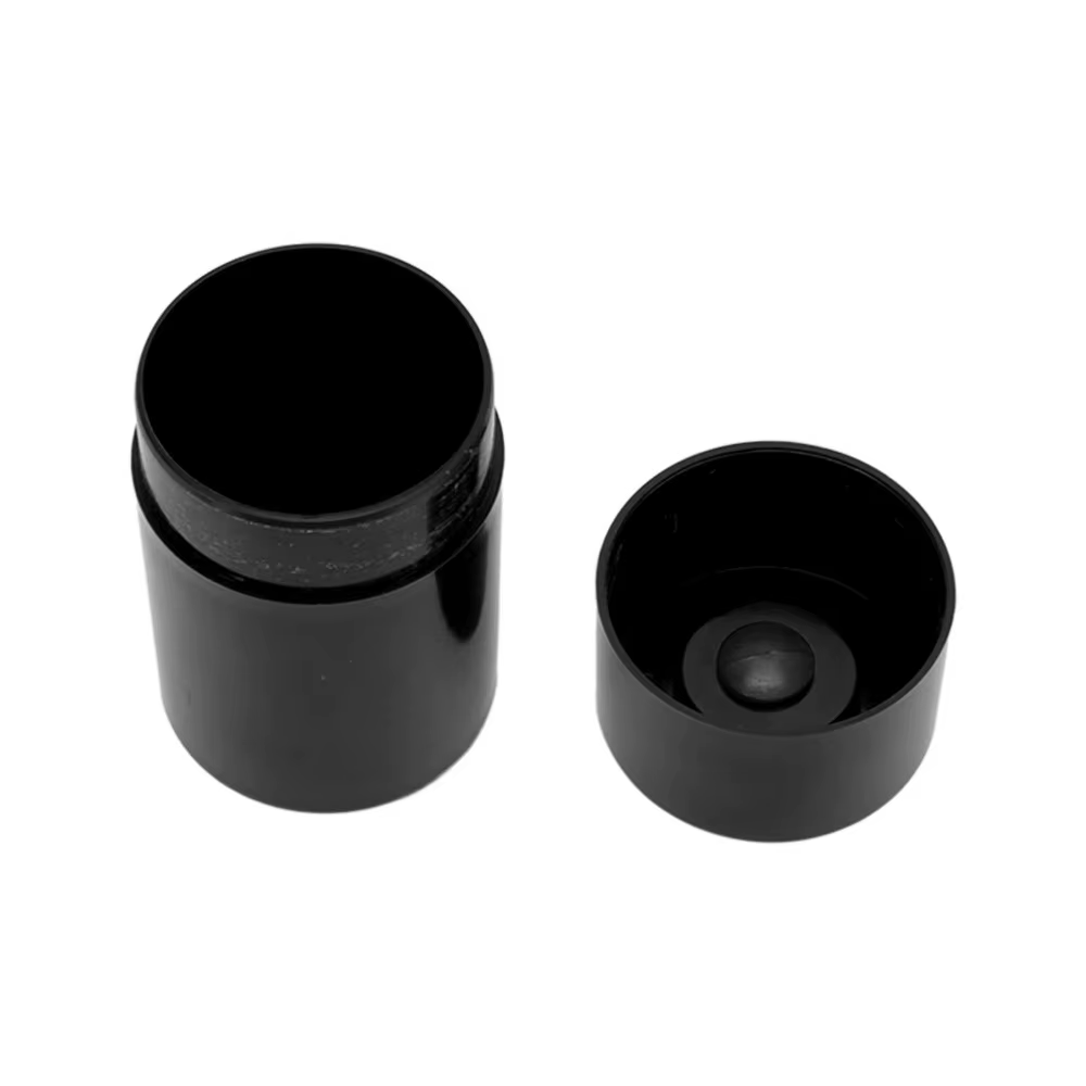 Pot de rangement hermétique rond en plastique compact