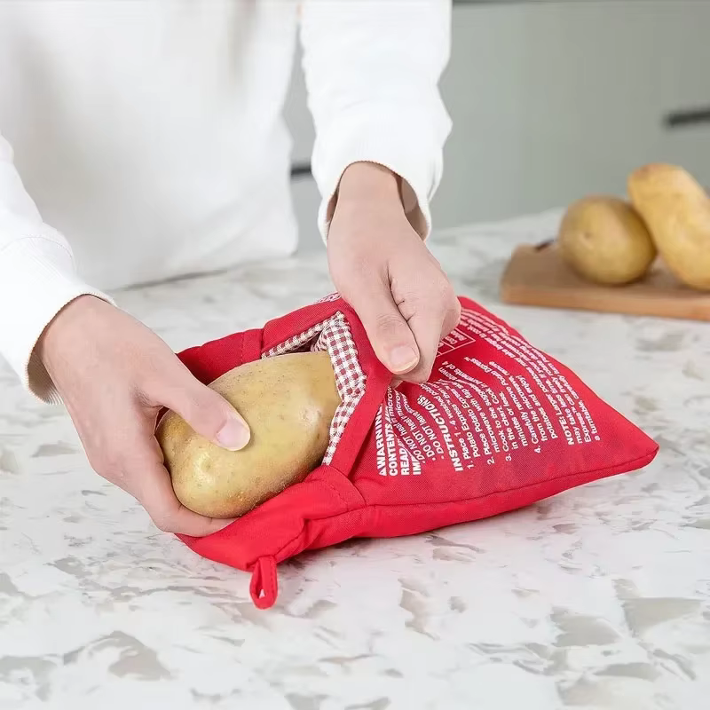 Fournitures de cuisine sac de pommes de terre micro-ondes sac