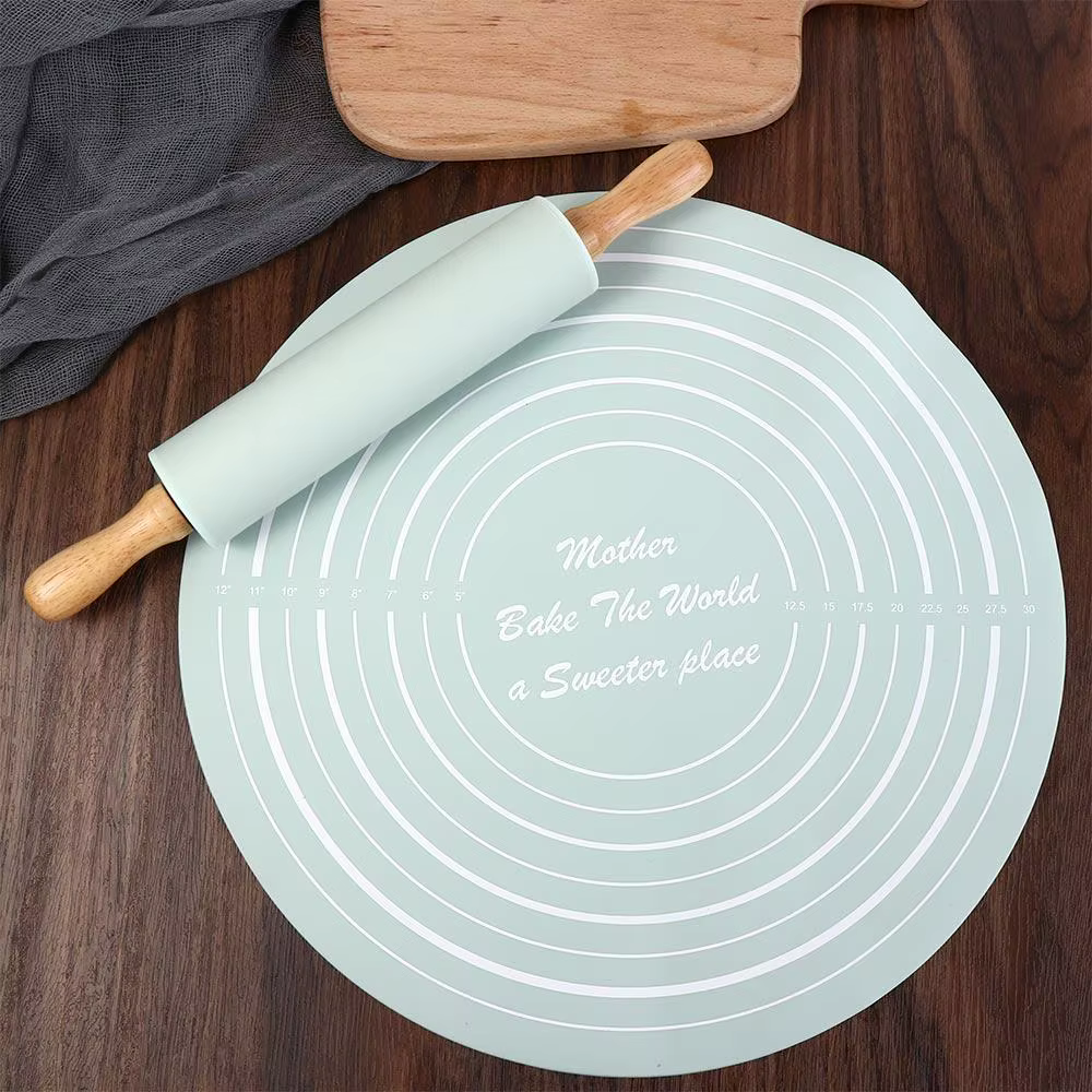 Rouleau à pâtisserie épaissi réutilisable