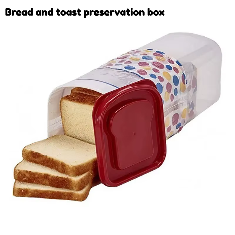 Boîte de conservation du pain avec couvercles