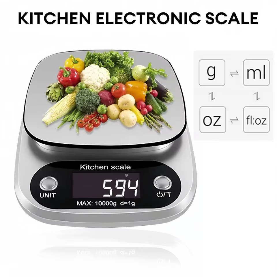 Balance de cuisine numérique 10kg