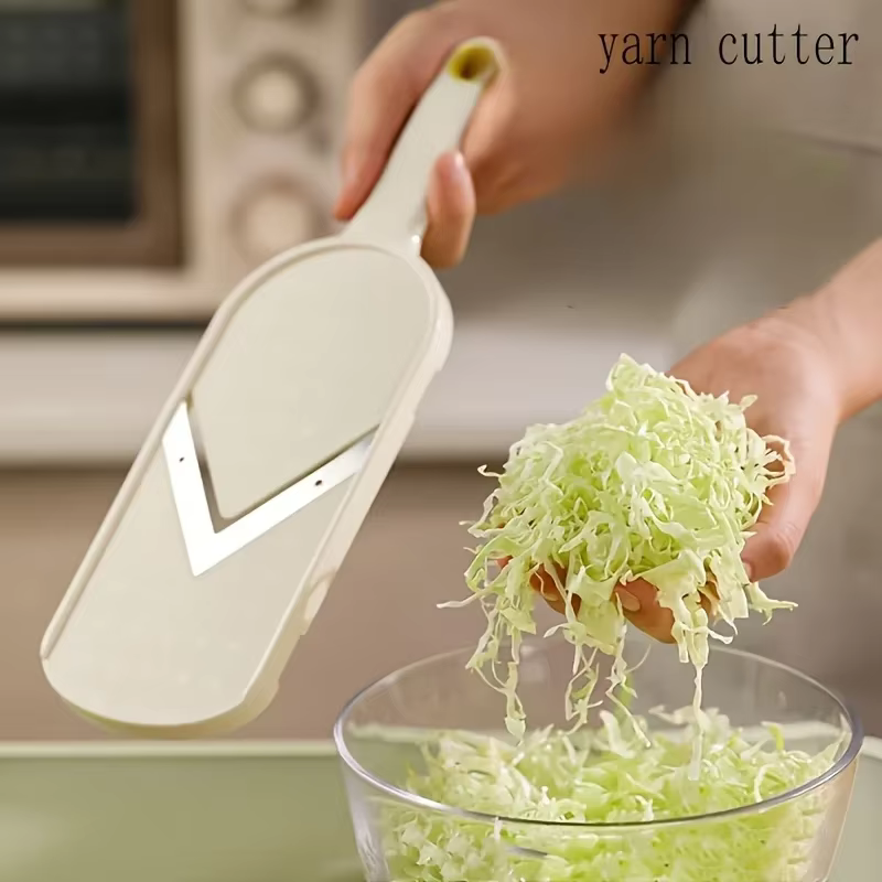 Râpe à chou, oignons, concombres, pommes de terre, grattage au chou pour la coupe de salade, outil de tranchage et de déchiquetage Ultra-fin, outil de cuisine