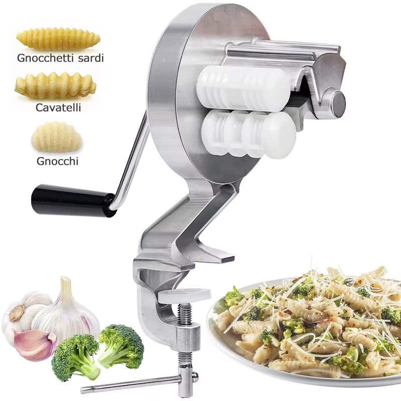 La machine à fabriquer des Cavatelli fabrique des pâtes Gnocchi authentiques pour une cuisine italienne faite maison