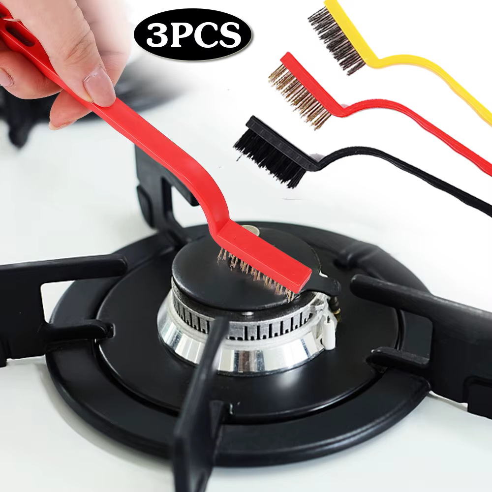 Brosses de nettoyage de cuisinière à gaz