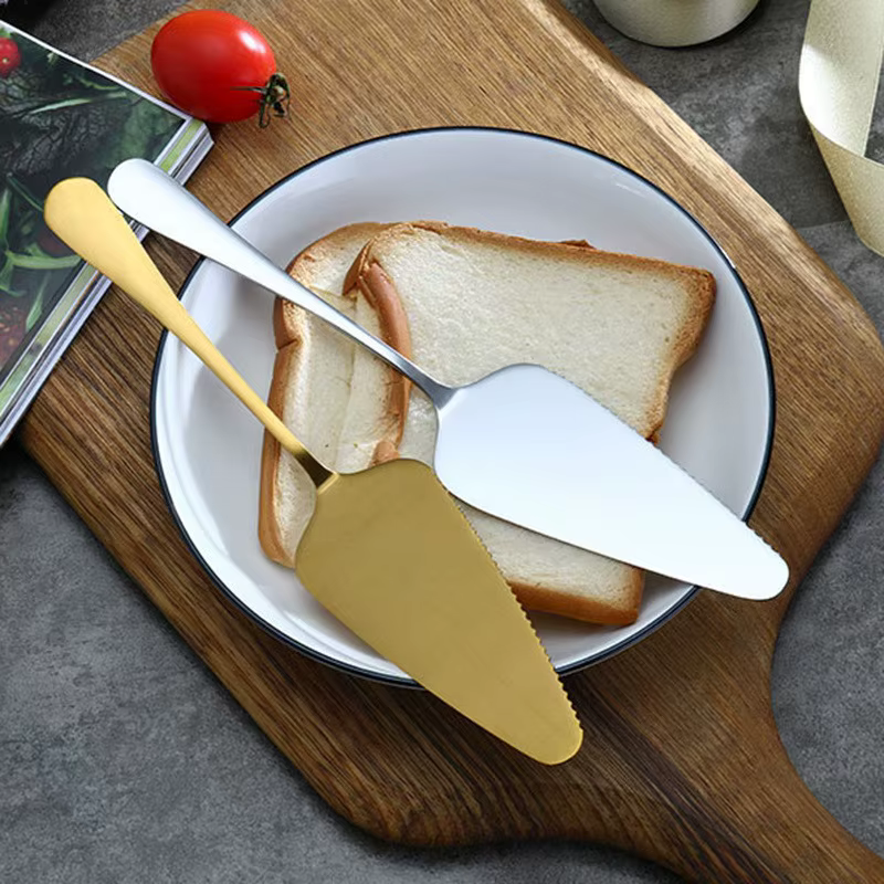 Spatule à gâteau en acier inoxydable de qualité supérieure