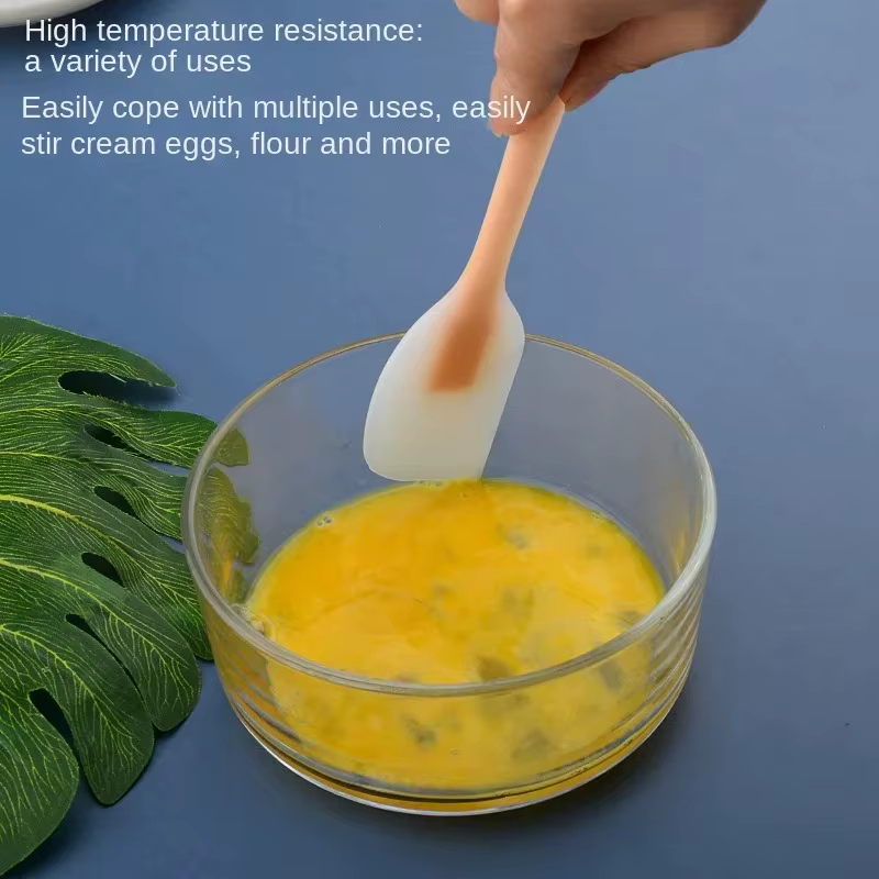 Lot de 5 mini ustensiles de cuisine résistants à la chaleur pour pâtisserie Accessoires pour spatules