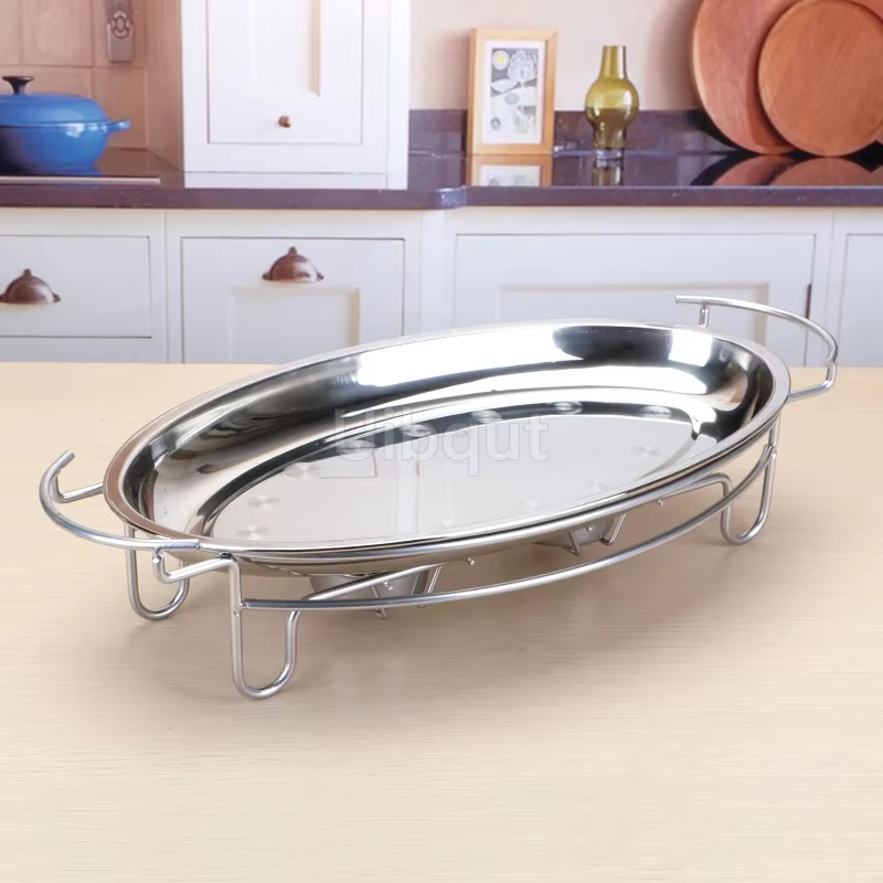 Assiette à poisson grillée commerciale