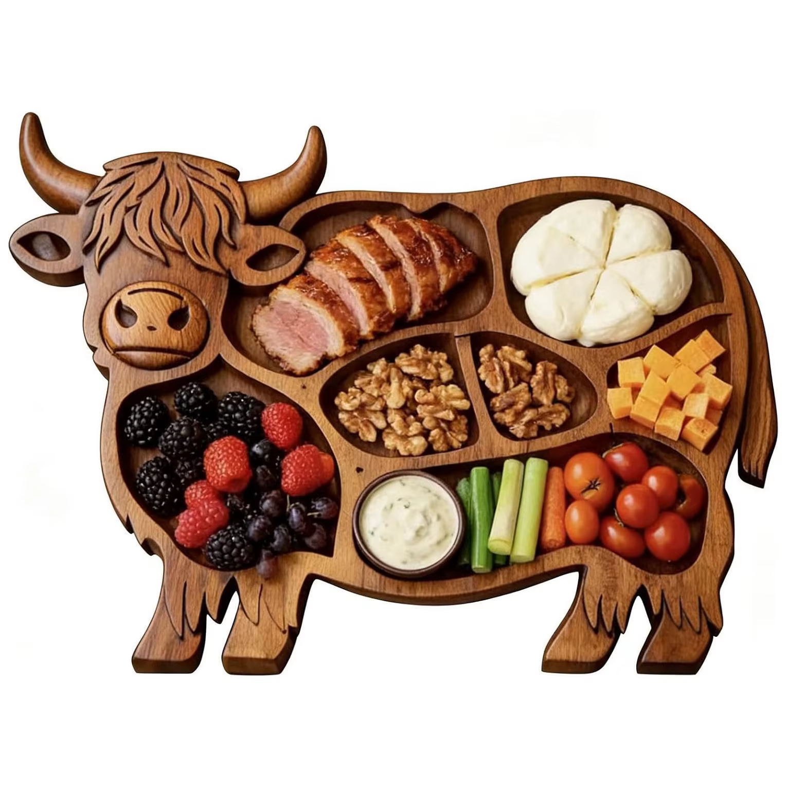 Planche à charcuterie en bois naturel