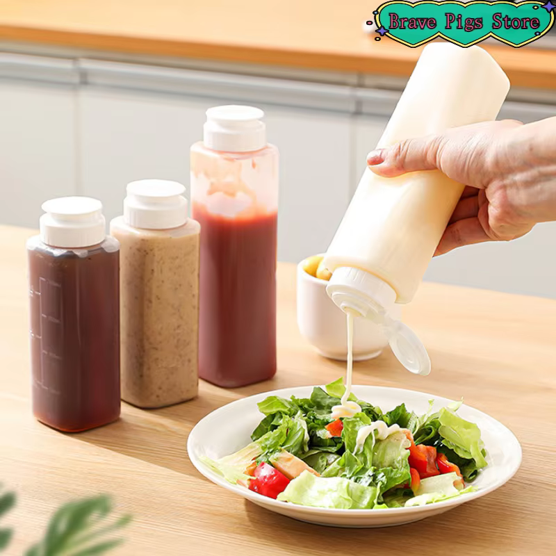 Bouteille à presser pour condiments de 200/300ml